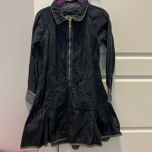 Girls denim dress
